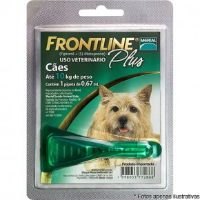 Frontline Plus para cães até 10kg 