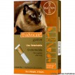 Advocate Anti pulgas e Vermes para gatos de até 4kg
