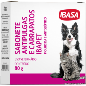 Sabonete Anti pulgas e Carapatos Ibapet