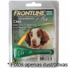 Frontline Plus para cães de 10,1 até 20kg