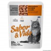 Sabor & Vida Sache Gatos  Adultos Carne ao Molho 85g