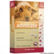 Advocate Anti pulgas e Vermes para cães de 10 a 25 kg