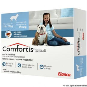 Comfortis  810 mg para cães de 18 a 27 kg