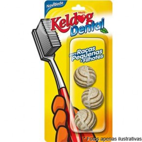 Keldog Dental Osso bolinha para raças pequenas e filhotes