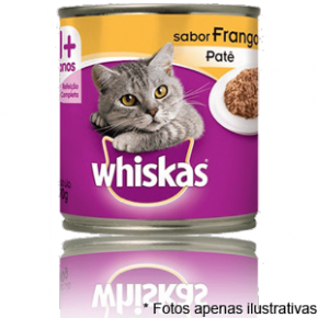 Whiskas Lata sabor Frango p/ gatos 290gr