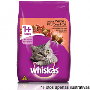 Ração Whiskas sabor Frutos do mar 1kg