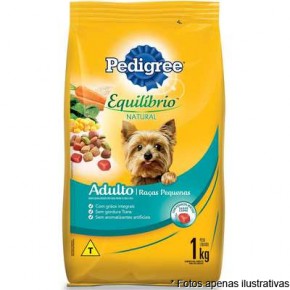 Ração Pedigree Equilíbrio natural Adulto Raças Pequenas 1kg