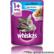 Whiskas Sache sabor  Atum p/ gatos 85gr