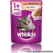 Whiskas Sache sabor  Salmão p/ gatos 85gr