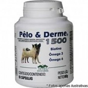 Pelo & Derme 1500 - 60 cápsulas - 90g