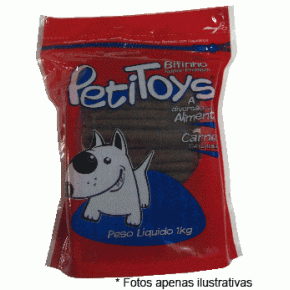 Petitoys  Bifinhos sabor carne 1kg