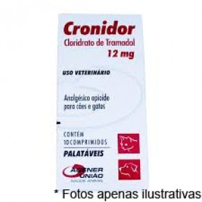 Cronidor 12mg - 10 comprimidos