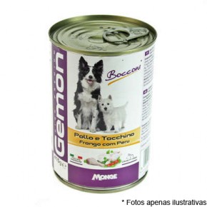 Gemon Lata Cães Adultos Frango e Peru  415g