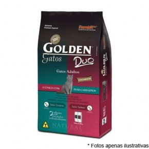 Ração Golden Gatos Duo Salmão e cordeiro 3kg