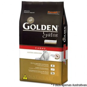 Ração Golden Gatos Adultos Carne10kg