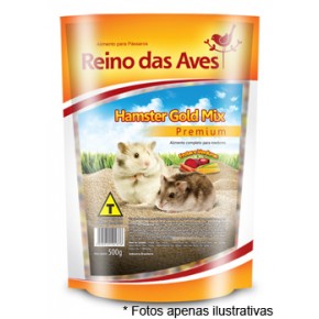 Ração Reino das Aves Hamster Gold Mix 500g