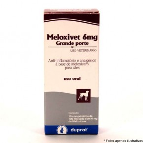 Meloxivet 10 Comprimidos 6mg