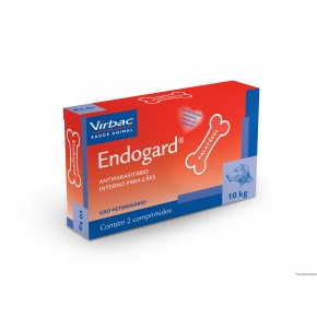 Endogard cães 10kg 2 comprimidos