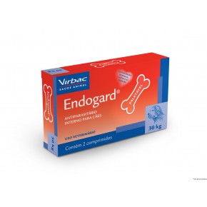Endogard cães 35kg 2 comprimidos