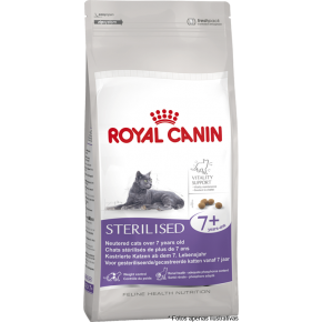 Ração royal Canin Gatos Sterilised 7+ 1,5kg