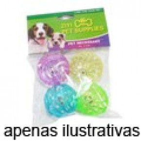 Bolinha Vazada para Gatos pacote c/4